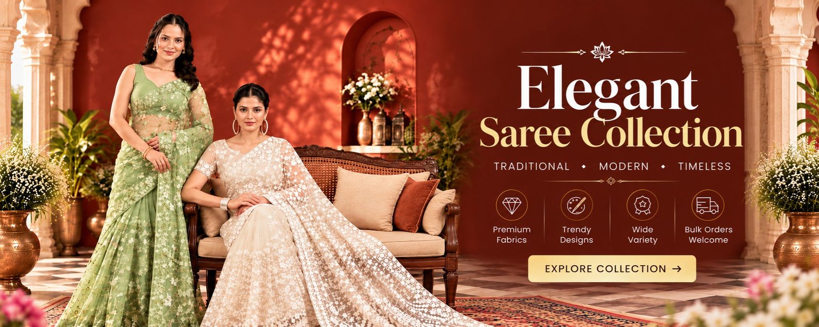 Wholesale Sarees in Surat – Archit Enterprise